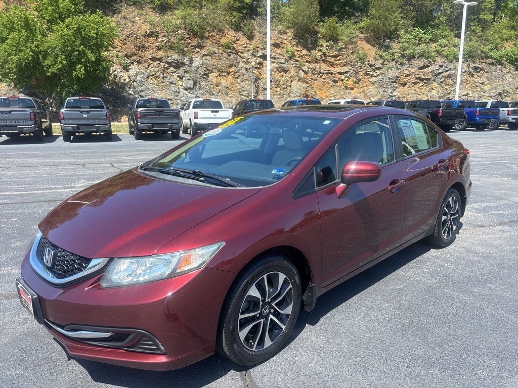 Used 2014 Honda Civic EX with VIN 19XFB2F8XEE084226 for sale in Danville, VA