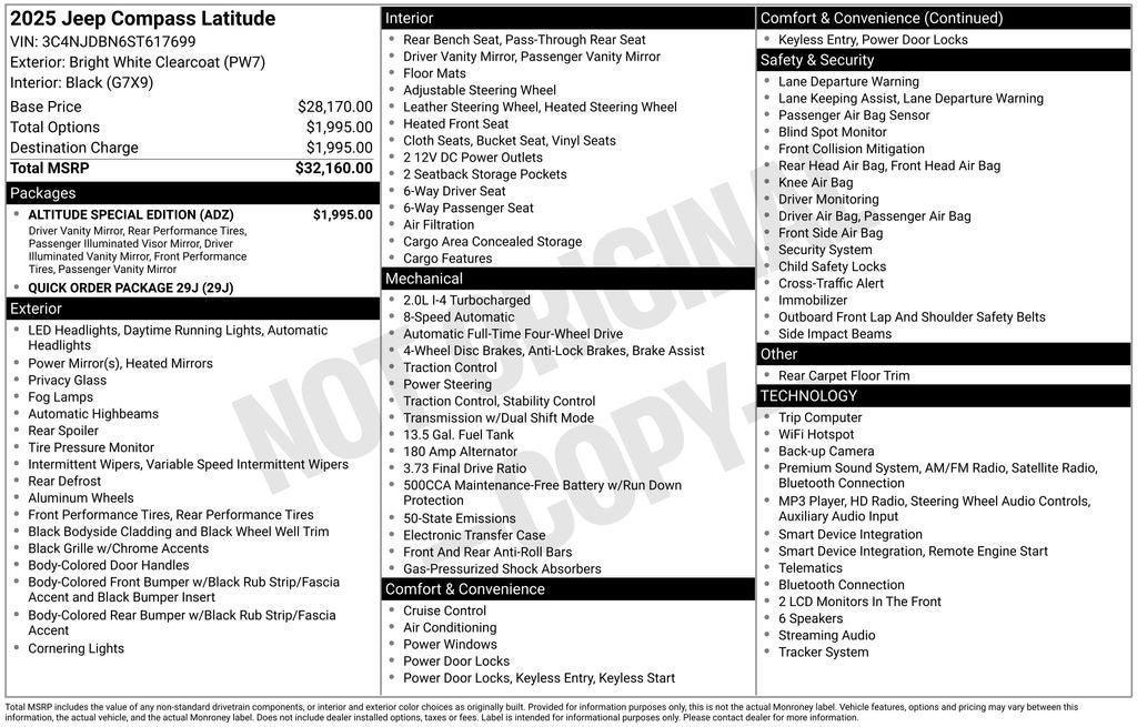 2025 Jeep Compass Latitude