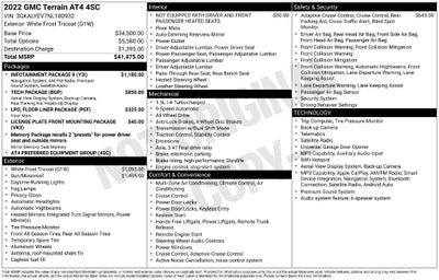 2022 GMC Terrain AT4