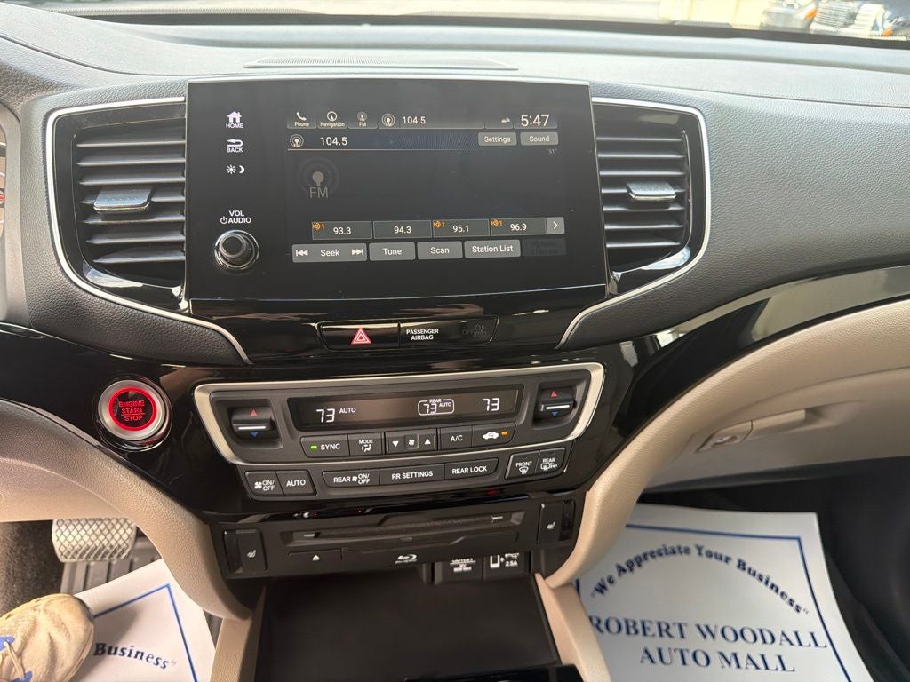 2019 Honda Pilot Touring 7 Passenger