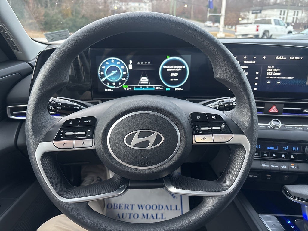 2024 Hyundai ELANTRA HYBRID Blue