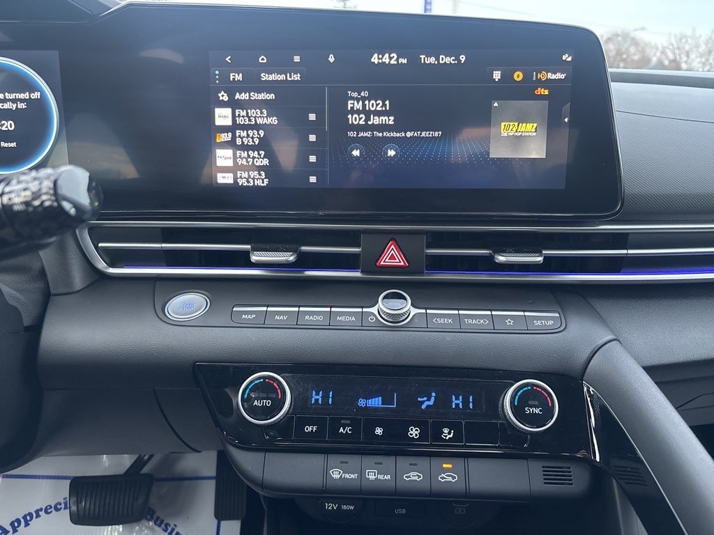 2024 Hyundai ELANTRA HYBRID Blue