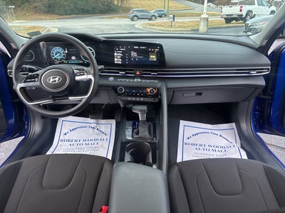 2024 Hyundai ELANTRA HYBRID Blue