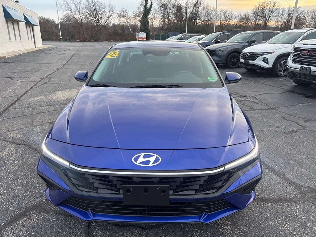 2024 Hyundai ELANTRA HYBRID Blue