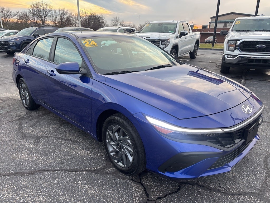 2024 Hyundai ELANTRA HYBRID Blue
