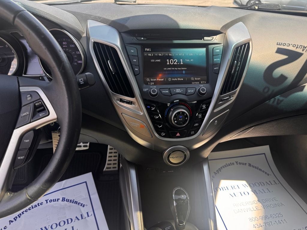 2012 Hyundai VELOSTER Base W/Gray