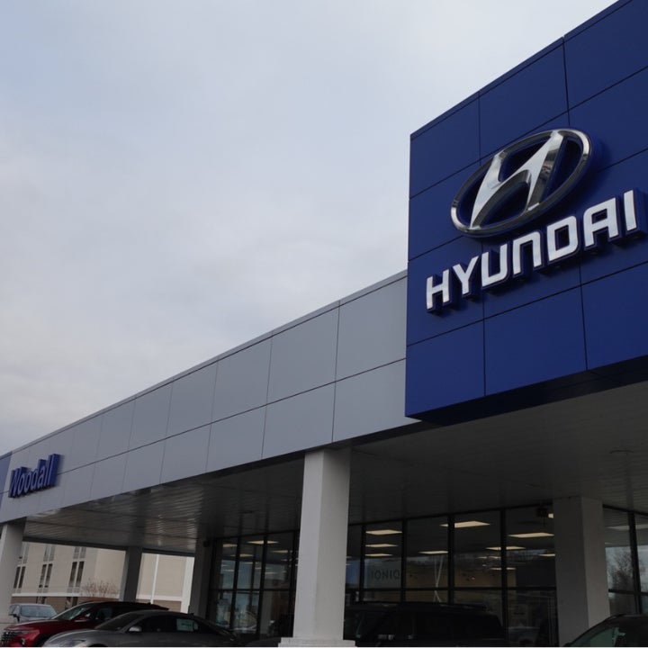 Exterior Photo of Woodall Hyundai dealership on Riverside Drive in Danville VA